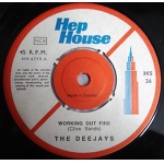 THE DEE　JAYS / WORKING OUT FINE EP SWEDEN GARAGE Psych Freak beat ORIGINAL 45s