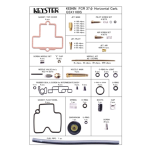 Carburetor parts kit for FCR Large 37φ Horizontal carb. (GSX1100S)