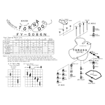 Carburetor Tornade-kit for TDR250 (2YK)