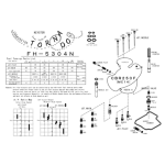 Carburetor Tornade-kit for CBR250F (MC14)