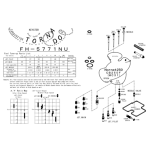 Carburetor Tornade-kit for Hornet 250/CB250F (MC31), #4 carb.