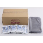 Disaster Toilet Disposal Agent｜Ho! Toilet Tablet: set of 100 toilet tablets and toilet seat 