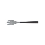 Yanagi Sori black handle cutlery_desert fork/3 blades